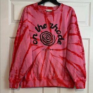 RHODE Rare Logo Sweatshirt (Size: XS Women; Oversized)